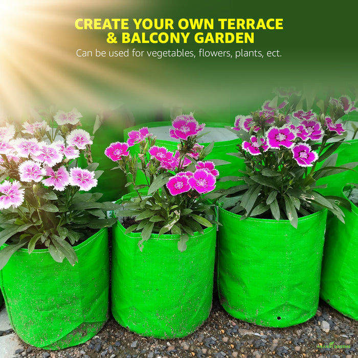 HDPE Circular Grow Bag 6x6 Inch | 260 GSM