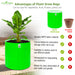 HDPE Circular Grow Bag 18x18 Inch