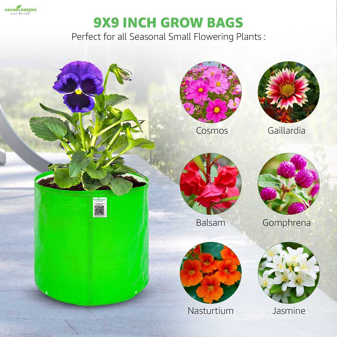 Grow Bag 9x9