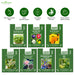 7 in 1 spiritual seeds combo pack Lotus seeds, aprajita seeds,tulsi seeds, Bel patra seeds , रुद्राक्ष seeds , harsinger (Jasmine) seedsfor home पूजा