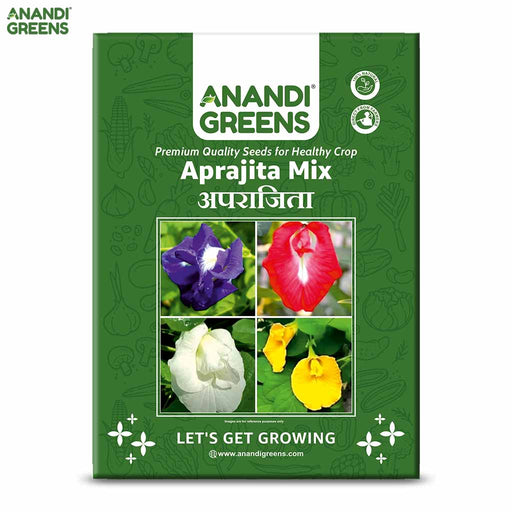 Aprajita Mix Seeds Close-up — High Germination 80–90% (Under Ideal Conditions)