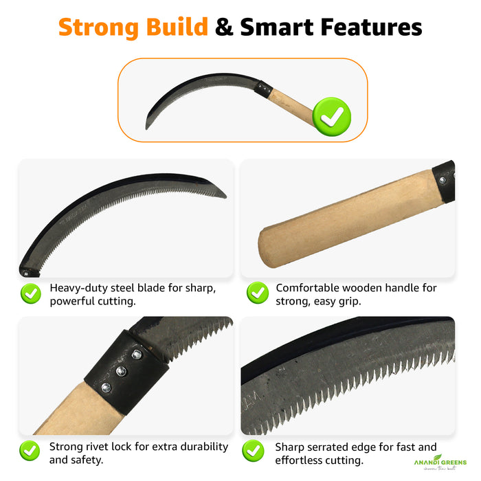 Weeding Sickle/Harvest Knife (Darati)
