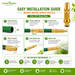 Brass Water Spray Nozzle for 1/2 Inch Hose Pipe