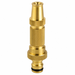 Brass Water Spray Nozzle for 1/2 Inch Hose Pipe