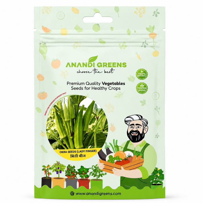 Okra Seeds (Lady Finger) भिंडी बीज