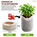 Coco Pellets | Coco Coin Coir | Seed Germination Kit | Peat Pellets for Gardening Seedling 42 mm / Pack of 25