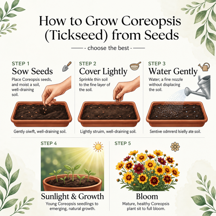 Coreopsis Mix Flower Seeds (Tickseed)