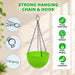 Decorative Balcony Chain Hanging Planter pot