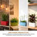 Decorative Window Planter Pot for Home Office & Garden