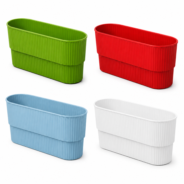Decorative Window Planter Pot for Home Office & Garden
