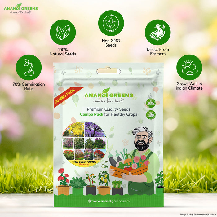 Flowering Tree Seeds Combo Pack Of 10