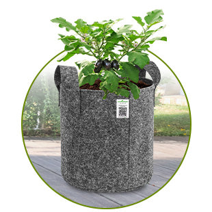 Geo Fabric Grow Bag | 400 GSM