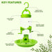 Hanging-Bird-Feeder-Green