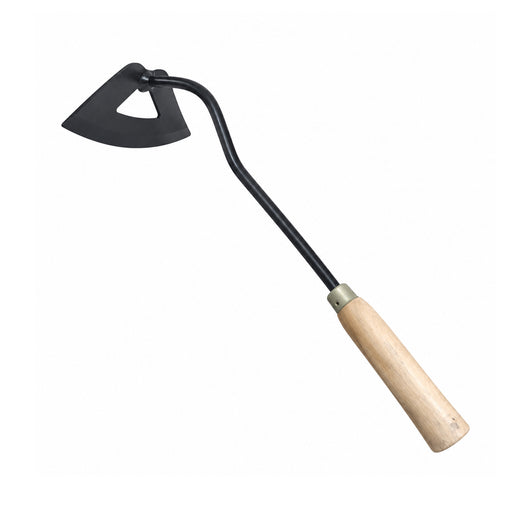 Heavy Duty Garden Hand Hoe Tool Steel Blade Soil Loosening & Weeding Tool