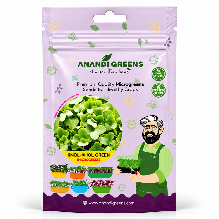 KNOL-KHOL GREEN (MICROGREEN) SEEDS