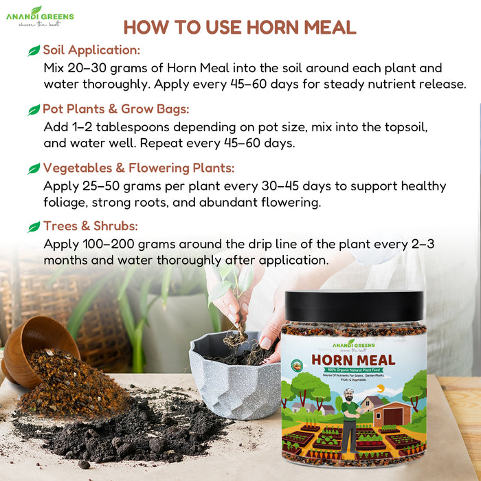 Organic Horn Meal