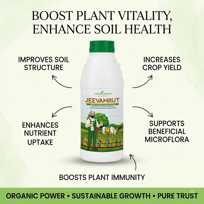 Organic Jeevamrut Liquid Manure for Plants