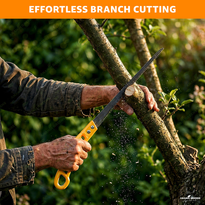 Branch cutting garden pruning saw