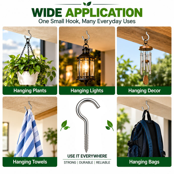 Screw hook applications