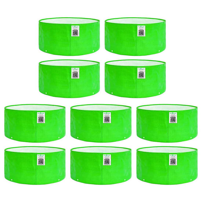 HDPE Circular Grow Bag 12x6 Inch | 260 GSM