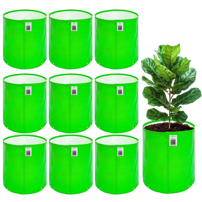 Anandi greens HDPE grow bag 9x12 inch for vegetable and terrace gardening