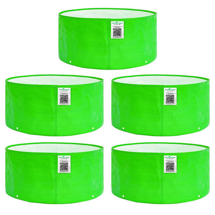 HDPE Circular Grow Bag 12x6 Inch | 260 GSM