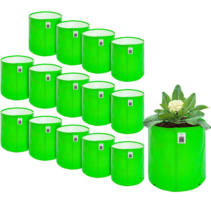 HDPE Circular Grow Bag 9x12 Inch | 260 GSM