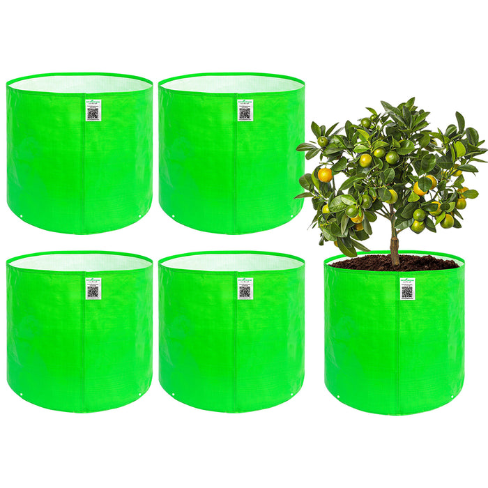 HDPE Circular Grow Bag 18x18 Inch | 260 GSM