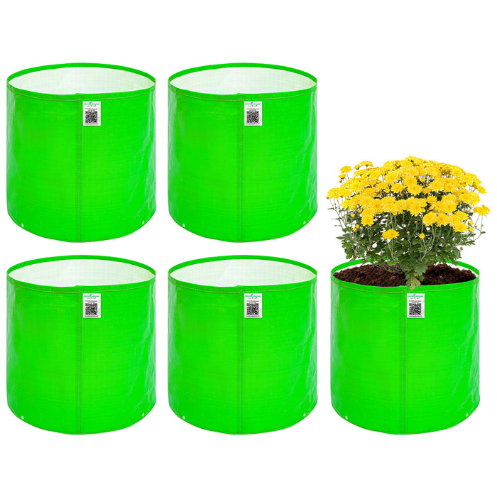 HDPE Circular Grow Bag 15x15 Inch | 260 GSM