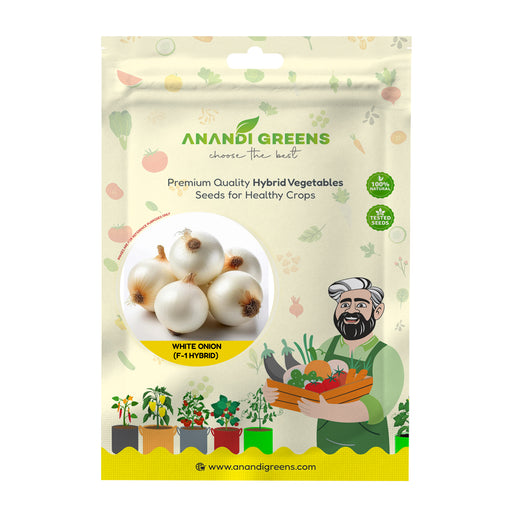 White Onion Seeds सफेद प्याज