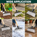 Garden scraper applications for weeding and outdoor maintenance