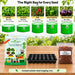 Anandi Greens Kitchen Garden Combo – vegetable guide with round-cell Seedling Tray and 100 g Cocopeat