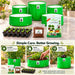 Anandi Greens Kitchen Garden Combo – care guide with round-cell Seedling Tray and 100 g Cocopeat