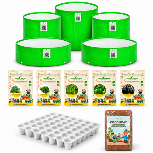Kitchen garden combo with tray and cocopeat