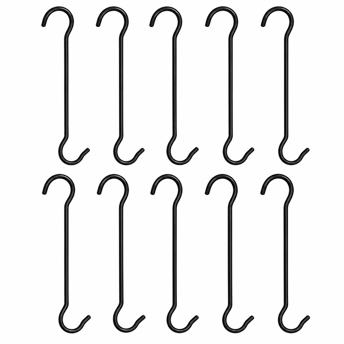 Anandi Greens S hook shown in a hanging planter application