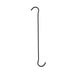 Anandi Greens black S shaped extension hook for hanging plants and pots