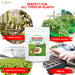 Bio NPK granules organic fertilizer mixed into potting soil – bio fertilizer for grow bags with neem cake fertilizer