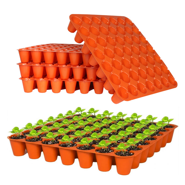 Premium Reusable Nursery Seedling Tray (Pack Of 2)