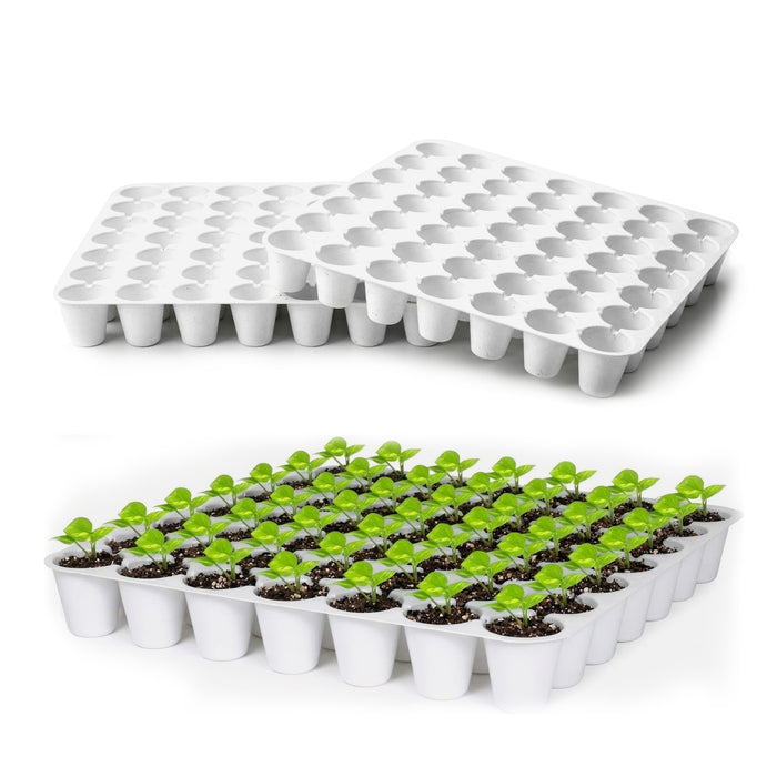 Premium Reusable Nursery Seedling Tray (Pack Of 2)