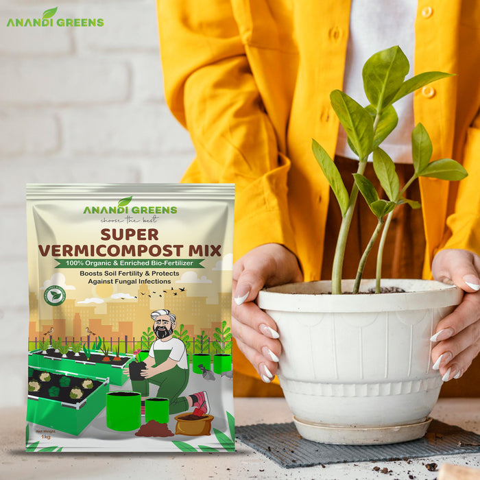 vermicompost potting mix Vermicompost Organic Fertilizer